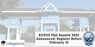 KUFOS PhD Results 2025 Announced; Register Before February 15